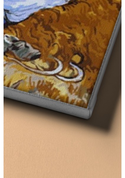 Sayılarla Boyama Seti Kasnaklı Tarlada Mola 60 x 75 cm fırsatları