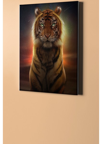 Sayılarla Boyama Seti Kasnaklı Kaplan ve Gece 50 x 65 cm fiyatları