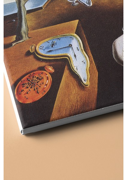 Sayılarla Boyama Seti Kasnaklı S.dali Eriyen Saatler 50 x 65 cm modelleri