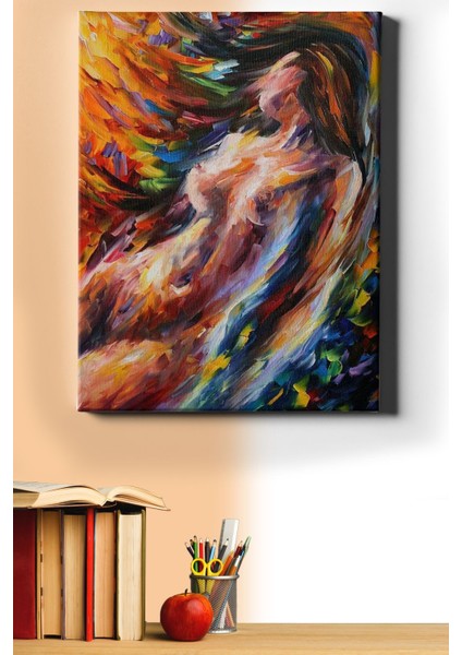 Sayılarla Boyama Seti Kasnaklı Nü Kadının Rüyası 50 x 65 cm