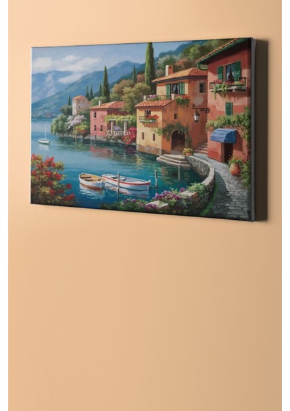 Sayılarla Boyama Seti Kasnaklı Sakin Kıyı 60 x 75 cm fiyatları