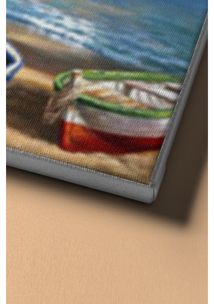 Sayılarla Boyama Seti Kasnaklı Kayık Liman 50 x 65 cm fırsatları