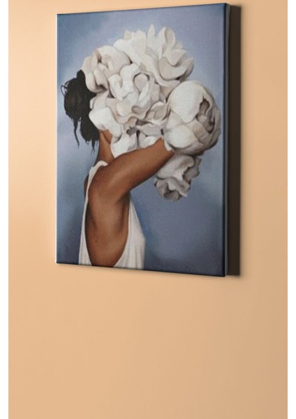 Sayılarla Boyama Seti Kasnaklı Kadınlar Çiçektir 60 x 75 cm fiyatları