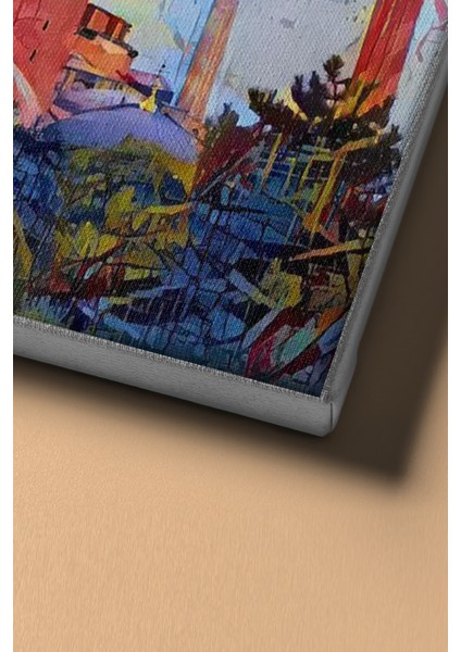 Sayılarla Boyama Seti Kasnaklı Ayasofya ve Renkler 70 x 90 cm