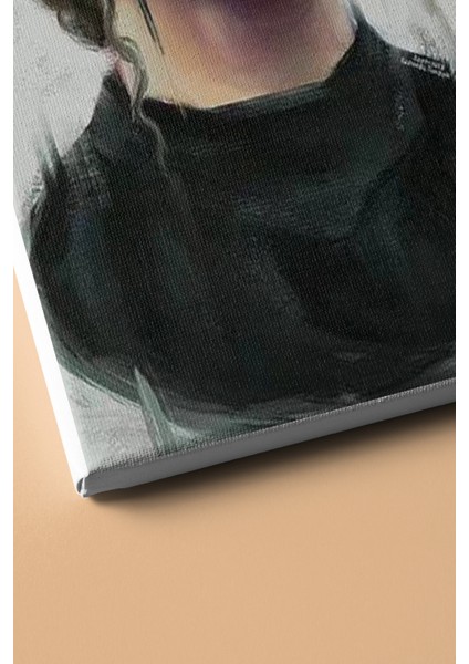 Sayılarla Boyama Seti Kasnaklı Kelebekvevkadın 50 x 65 cm modelleri