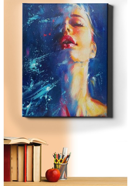 Sayılarla Boyama Seti Kasnaklı Tutkulu Gece 50 x 65 cm