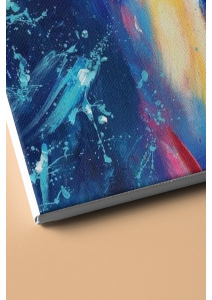 Sayılarla Boyama Seti Kasnaklı Tutkulu Gece 50 x 65 cm modelleri