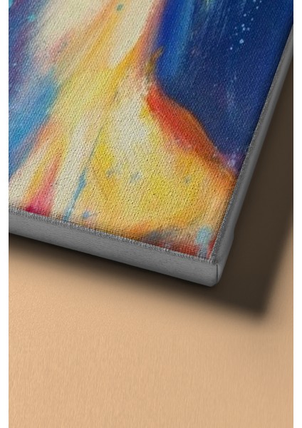 Sayılarla Boyama Seti Kasnaklı Tutkulu Gece 50 x 65 cm fırsatları