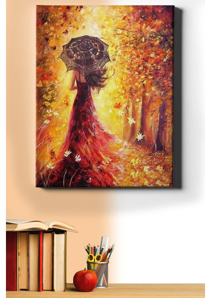 Sayılarla Boyama Seti Kasnaklı Sonbahar Gezisi 40 x 50 cm