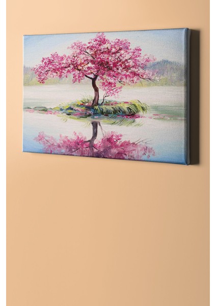 Sayılarla Boyama Seti Kasnaklı Göl ve Ağaç 60 x 75 cm fiyatları