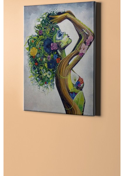 Sayılarla Boyama Seti Çerçeveli Kasnaklı Doğa Ana 2 50 x 65 cm fiyatları