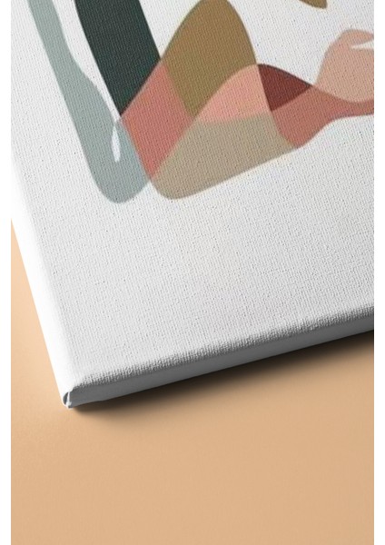 Sayılarla Boyama Seti Kasnaklı Minimal Sarılan Çift 60 x 75 cm modelleri