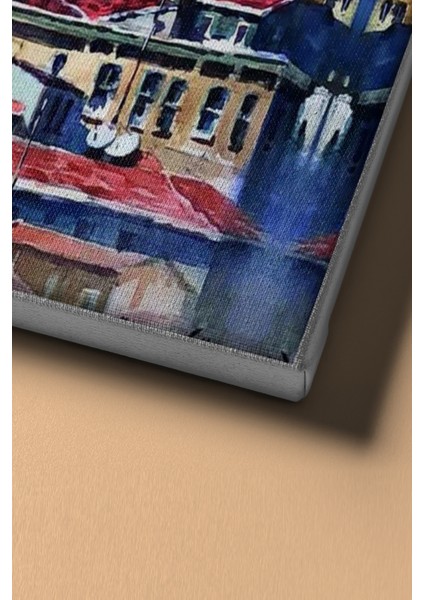 Sayılarla Boyama Seti Çerçeveli Kasnaklı Galata Kulesi 2 40 x 50 cm fırsatları