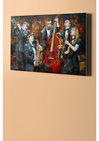 Sayılarla Boyama Seti Kasnaklı Oda Müziği 100 x 140 cm