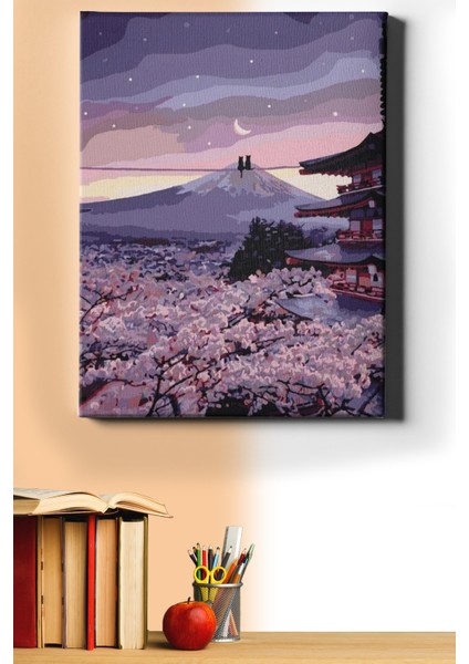 Sayılarla Boyama Seti Kasnaklı Teldeki Kediler 60 x 75 cm