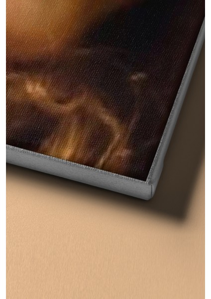 Sayılarla Boyama Seti Kasnaklı Içimdeki Vahşi 60 x 75 cm fırsatları