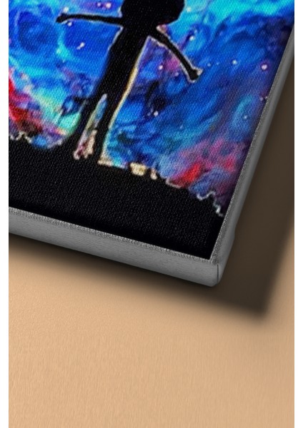 Sayılarla Boyama Seti Kasnaklı Rıck ve Morty Galaksi 40 x 50 cm