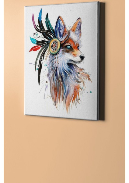 Sayılarla Boyama Seti Kasnaklı Tilkinin Hayali 40 x 50 cm