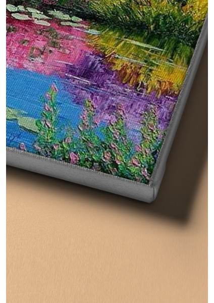 Sayılarla Boyama Seti Kasnaklı Çiçek Bahçesi 70 x 90 cm