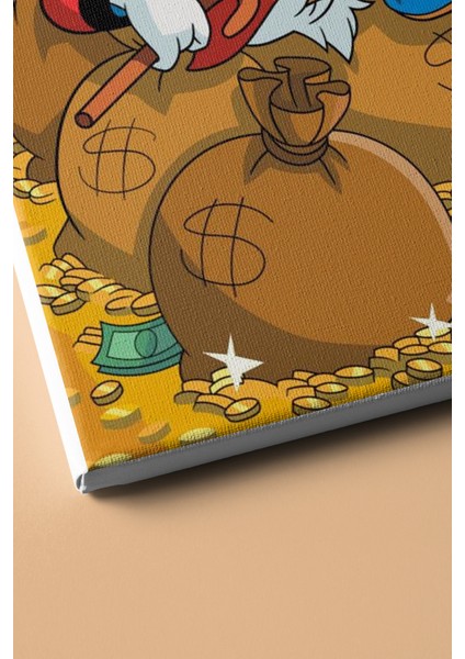 Sayılarla Boyama Seti Kasnaklı Zengin Ördek 70 x 90 cm
