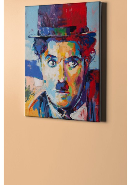 Sayılarla Boyama Seti Kasnaklı Chaplın 40 x 50 cm
