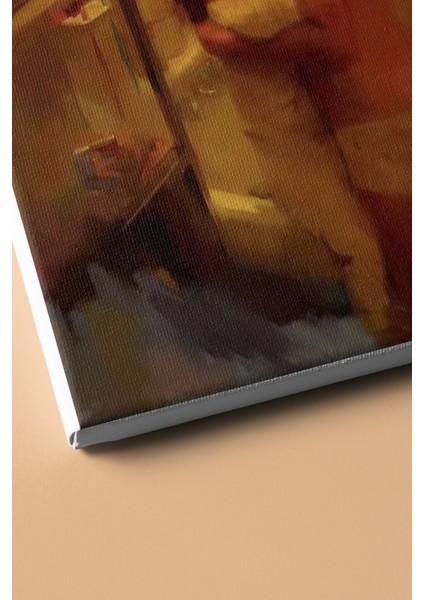 Sayılarla Boyama Seti Kasnaklı Kadının Hayatı 60 x 75 cm modelleri