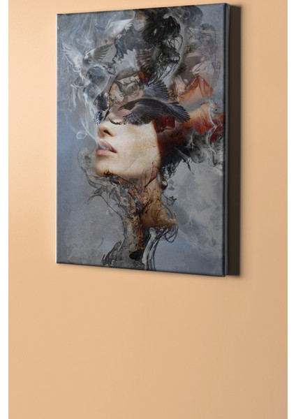 Sayılarla Boyama Seti Kasnaklı Dumandaki Kuşlar 40 x 50 cm fiyatları