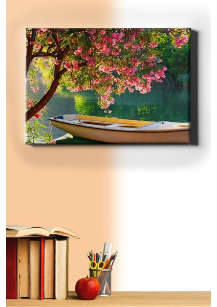 Sayılarla Boyama Seti Kasnaklı Göl Manzarası 50 x 65 cm