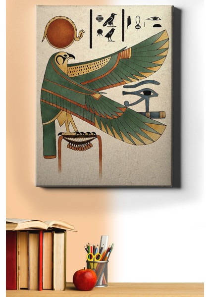 Sayılarla Boyama Seti Kasnaklı Horus 50 x 65 cm