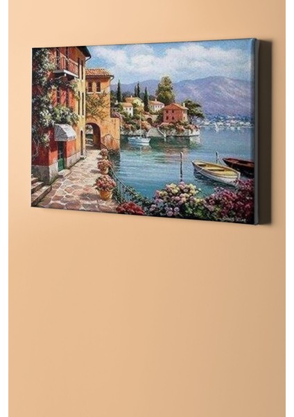 Sayılarla Boyama Seti Kasnaklı Yalı Sahili 50 x 65 cm fiyatları
