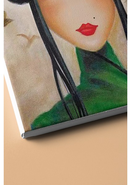 Sayılarla Boyama Seti Kasnaklı Japon Kızın Düşü 50 x 65 cm modelleri