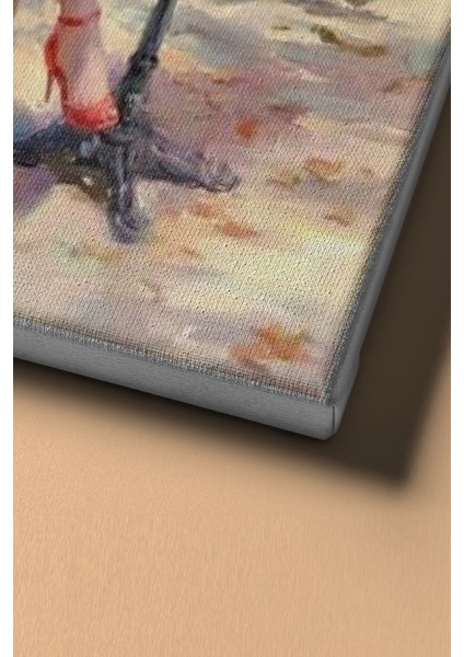 Sayılarla Boyama Seti Kasnaklı Cafede Bekleyiş 50 x 65 cm fırsatları