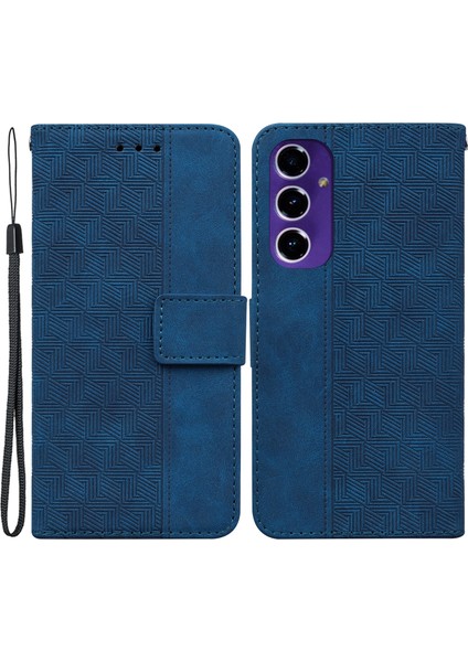 Samsung Galaxy S24 Fe Pu Deri Cüzdan Telefon Kapak Kabuğu (Yurt Dışından)