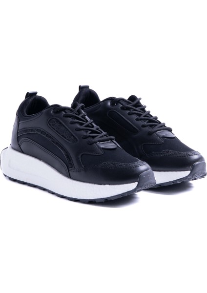 Row Siyah Parlak Detaylı Sneaker fiyatları