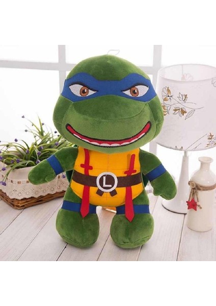 Dörtlü Set Ninja Kaplumbağalar 35 cm Peluş 4'lü Set modelleri