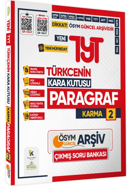 2025 TYT Türkçenin Kara Kutusu Paragraf 3’lü Altın Set Çıkmış Soru Bankası