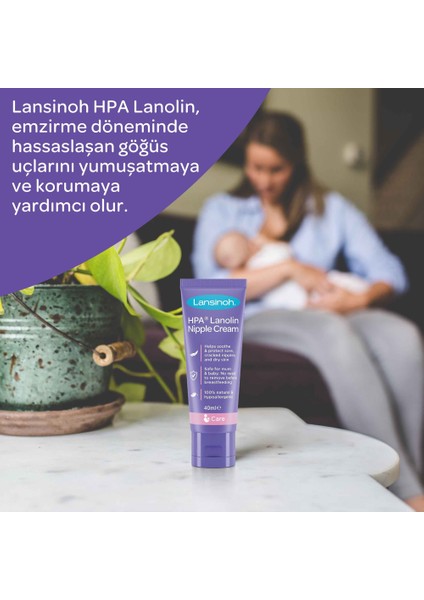 Lanolin Göğüs Ucu Kremi 40 ml + 10 ml Set