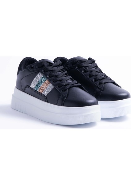 Rusty Siyah Taş Detaylı Sneaker