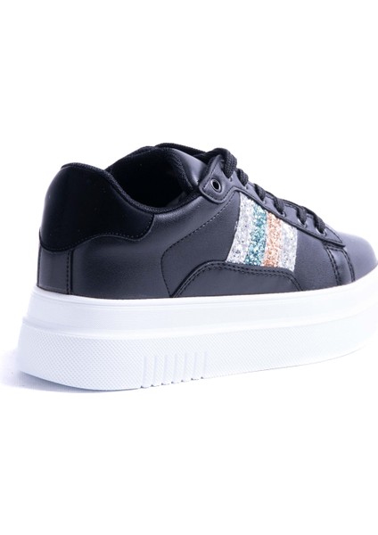 Rusty Siyah Taş Detaylı Sneaker