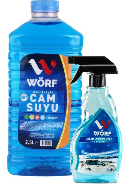 2,5 Litre Cam Suyu& Buz Çözücü Sprey