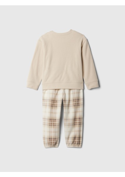 Bebek Bej Gap Logo Brannan Bear Pijama Takımı