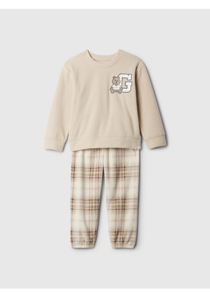 Bebek Bej Gap Logo Brannan Bear Pijama Takımı