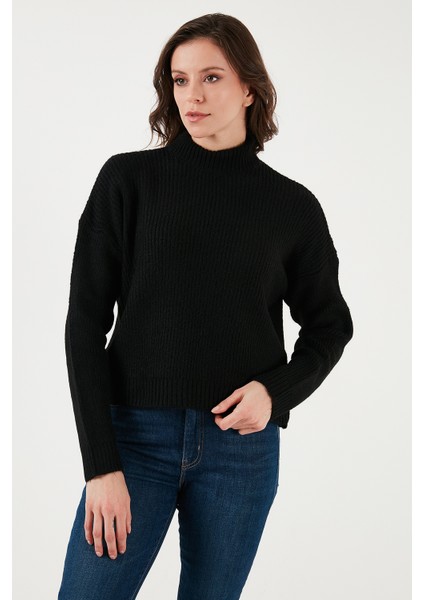 Slim Fit Dik Yaka Kazak Kadın Kazak 24K0116K1