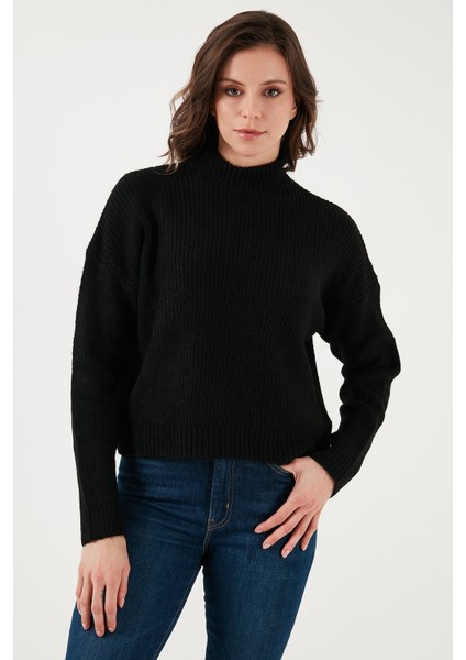 Slim Fit Dik Yaka Kazak Kadın Kazak 24K0116K1 fiyatları