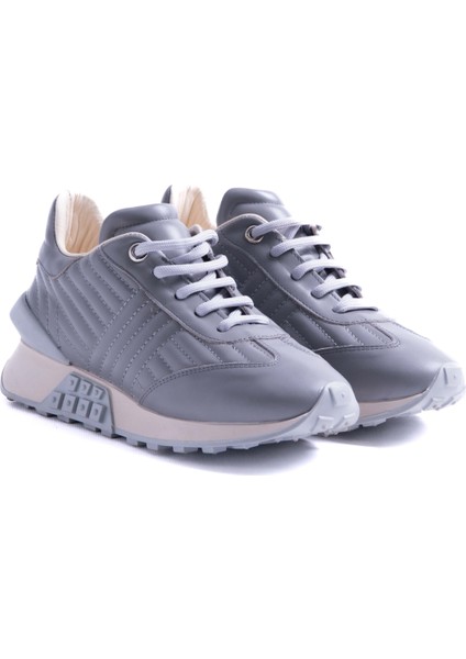 Wrap Gri Deri Sneaker