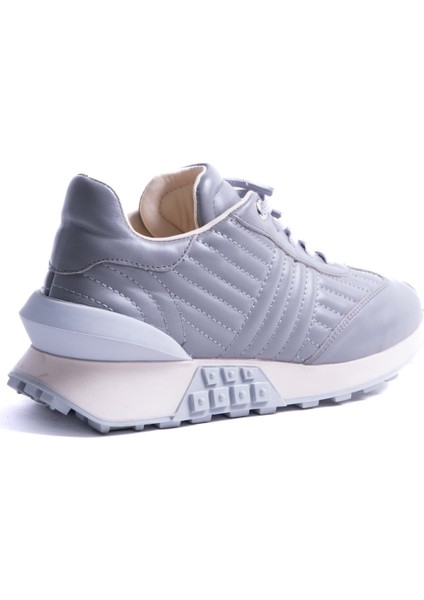 Wrap Gri Deri Sneaker
