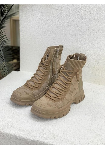 24K310-22 Kadın Bot Camel 36-41