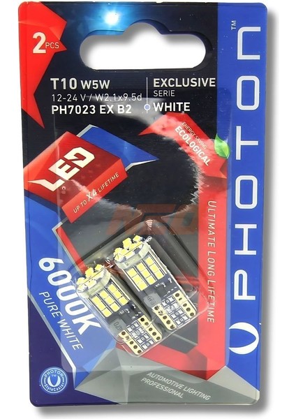 T10 W5W Beyaz LED Exclusive