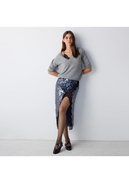 Kadın Glowy File Külotlu Çorap