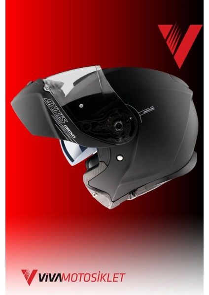 Axxıs Gecko Sv Solıd A1 Matt Black